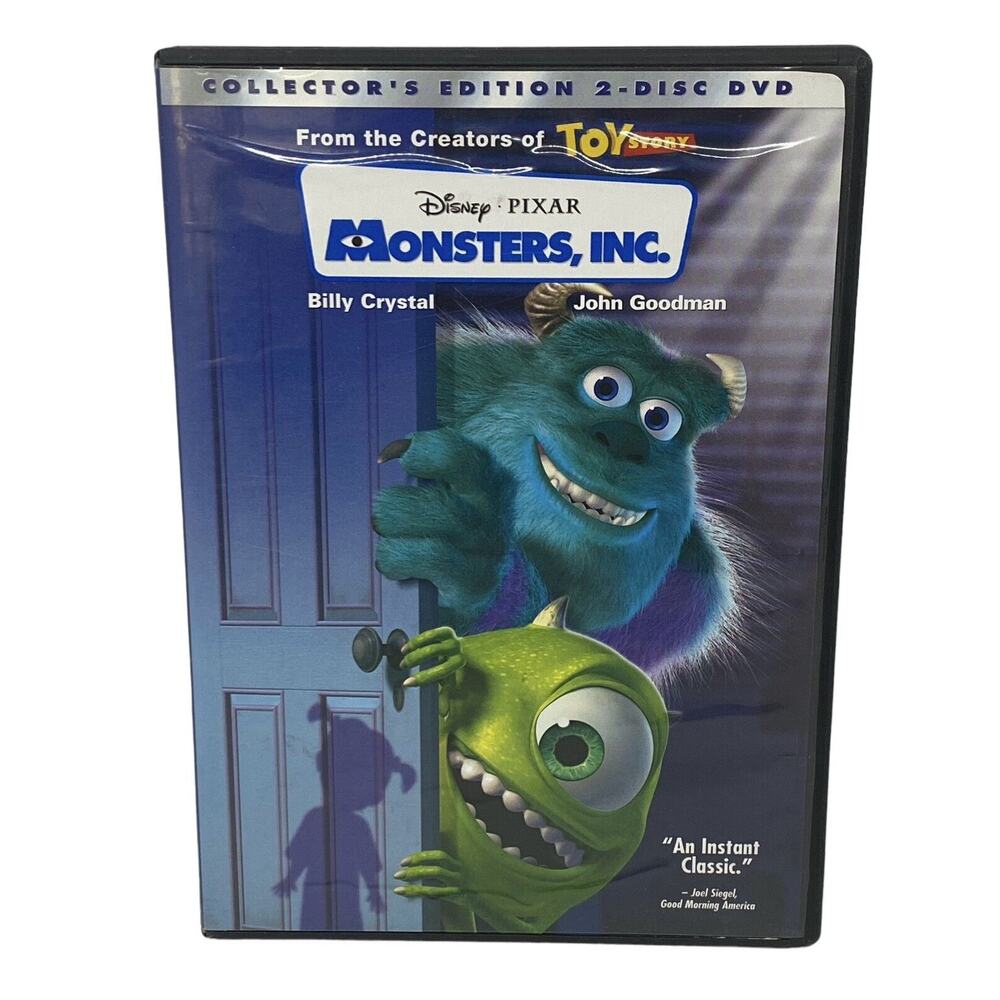 Monsters, Inc. Animation Movie DVD 2002 2-Disc Collector's Edition Family Kids